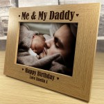 Unique Birthday Gift For Daddy ME AND MY DADDY Photo Frame