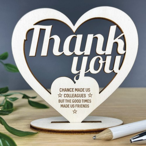 Chance Made Us Colleagues Thank You Gift For Colleague Friend
