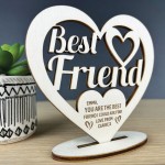 Personalised Best Friend Plaque Friendship Gift For Her Wooden