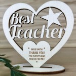 Personalised Best Teacher Thank You Nursery Teacher Gifts