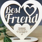 Friendship Gift For Best Friends Engraved Wooden Plaque Birthday
