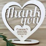 Best Friend Gifts Thank You Engraved Plaque Gift For Best Friend