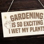 Funny Garden Plaque Novelty Summer House Garden Shed Sign