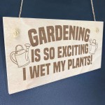 Funny Garden Plaque Novelty Summer House Garden Shed Sign