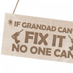 Grandad Novelty Plaque Gift For Him Garden Shed Garage Sign