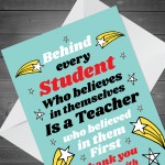 Thank You Teacher Cards Personalised Teacher Cards From Children