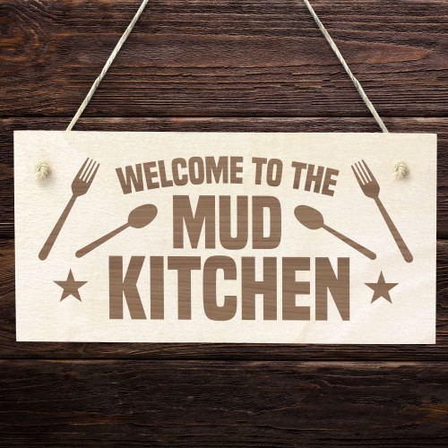 Mud Kitchen Accessories Welcome Mud Kitchen Sign Home School