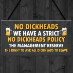 Funny Bar Sign Policy Hanging Sign Man Cave Garage Shed Sign