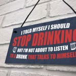 Funny Bar Sign For Man Cave Shed Garage Pub Alcohol Sign