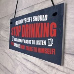 Funny Bar Sign For Man Cave Shed Garage Pub Alcohol Sign