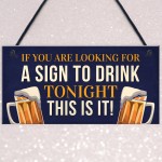 Bar Sign Funny Hanging Plaque Man Cave Sign Shed Sign Pub Sign