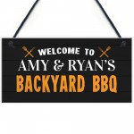 BBQ Signs For Outside BBQ Signs For Garden Personalised