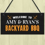 BBQ Signs For Outside BBQ Signs For Garden Personalised