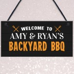 BBQ Signs For Outside BBQ Signs For Garden Personalised