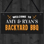 BBQ Signs For Outside BBQ Signs For Garden Personalised