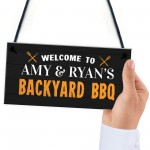BBQ Signs For Outside BBQ Signs For Garden Personalised
