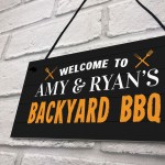 BBQ Signs For Outside BBQ Signs For Garden Personalised