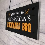 BBQ Signs For Outside BBQ Signs For Garden Personalised