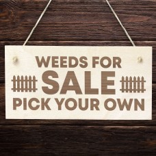 Red Ocean Funny Garden Engraved Wood Sign Shed Garage Plaque