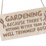 Novelty Garden Hanging Sign Gift For Gardener Garden Shed