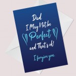 FUNNY Joke Dad Card For Birthday Fathers Day Humour Card