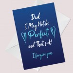 FUNNY Joke Dad Card For Birthday Fathers Day Humour Card
