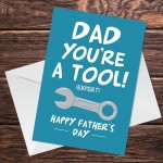 Funny Fathers Day Card Joke Father's Day Card Humour Dad Card