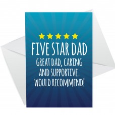 Funny Dad Card For Birthday Fathers Day Joke Humour Card