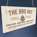 BBQ Signs For Outside The BBQ Hut Sign Garden Sign For Outdoor