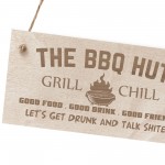 BBQ Signs For Outside The BBQ Hut Sign Garden Sign For Outdoor