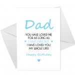 Cute Birthday Cards For Dad From Baby Daughter Son Love Card