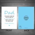 Cute Birthday Cards For Dad From Baby Daughter Son Love Card