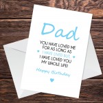 Cute Birthday Cards For Dad From Baby Daughter Son Love Card