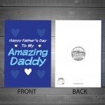Fathers Day Cards For Daddy Greetings Card Daddy Card