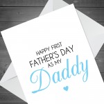 1st Fathers Day Card For Daddy Greetings Card Card From Bump