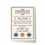 Novelty Gift For Dad Print Funny Dad Birthday Gift Thank You