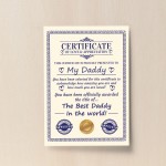 Novelty Gift For Daddy Print Funny Daddy Birthday Gift Thankyou