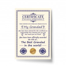 Novelty Gift For Grandad Print Funny Grandad Birthday Gift