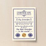 Novelty Gift For Grandpa Print Funny Grandpa Birthday Gift