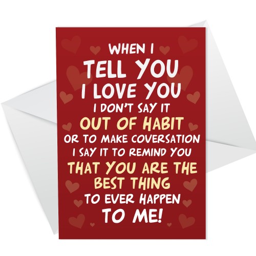 Anniversary Card For Women Men Boyfriend Girlfriend Husband Wife