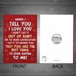 Anniversary Card For Women Men Boyfriend Girlfriend Husband Wife