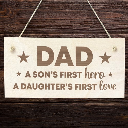 Dad Gifts From Daughter Son Dad Hero First Love Dad Birthday