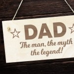 Fathers Day Gift Funny Gift For Dad Wood Hanging Sign