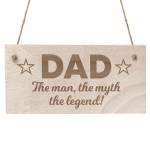 Fathers Day Gift Funny Gift For Dad Wood Hanging Sign