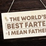 Worlds Best Farter Mean Father Fathers Day Gift Dad Birthday