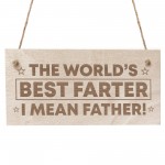 Worlds Best Farter Mean Father Fathers Day Gift Dad Birthday