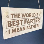 Worlds Best Farter Mean Father Fathers Day Gift Dad Birthday