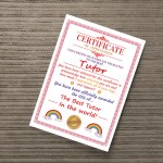 Tutor Gifts Thank You Gift For Tutor Gift For Him Her A4 Print