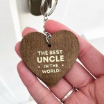 Uncle Gifts Engraved Keyring Gift Birthday Gift For Uncle Him