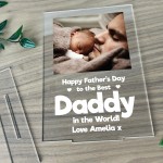 Personalised Fathers Day Photo Plaque Gift For Dad Daddy Gift